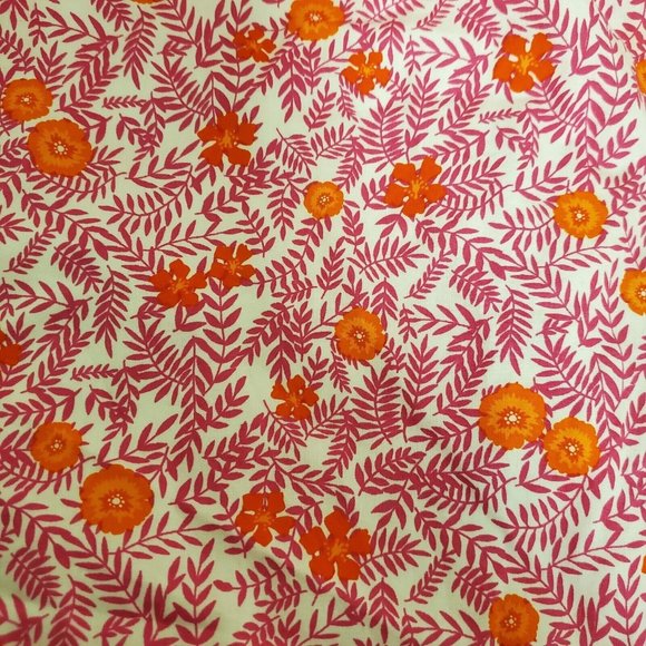 J Crew Womens Floral Tiered Midi Dress Size 4 Pink Sleeveless A Line Pockets - Picture 4 of 13